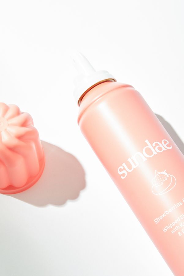 Slide View: 2: sundae Strawberry & Cream Whipped Shower & Shaving Foam