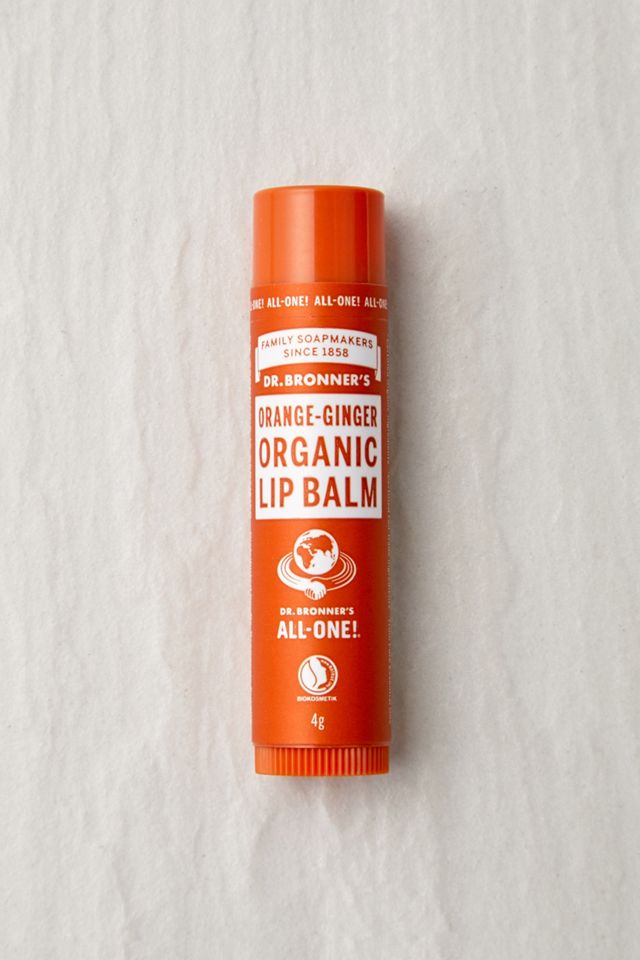 Dr. Bronner's Orange Ginger Organic Lip Balm Urban Outfitters UK