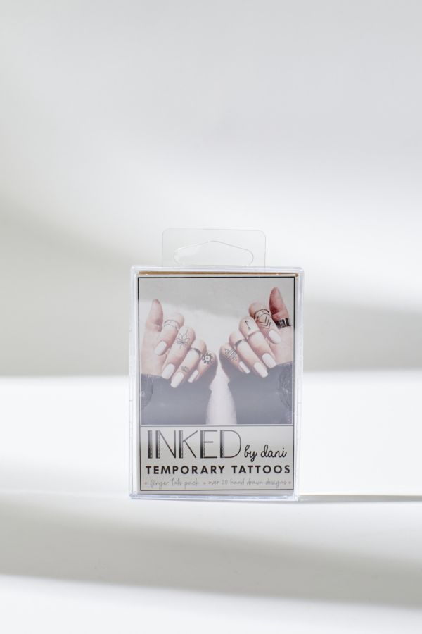 Slide View: 4: INKED By Dani Temporary Finger Tattoos