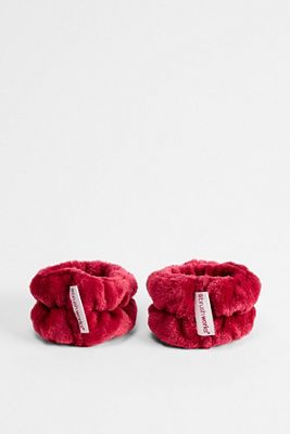 Brushworks Red Wrist Wash Bands