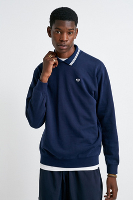 adidas polo sweatshirt