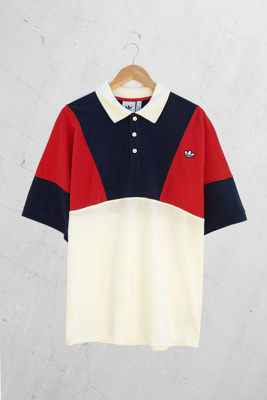adidas red polo shirt