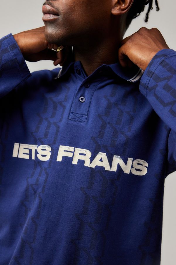 Slide View: 2: iets frans... Polo Bleu Marine