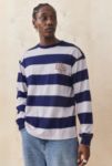 Thumbnail View 1: BDG Blue Chain Stripe Long Sleeve T-Shirt