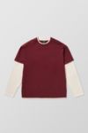 Vista en miniatura 8: iets frans... Burgundy Double Layer T-Shirt