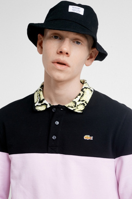 lacoste leopard print polo shirt