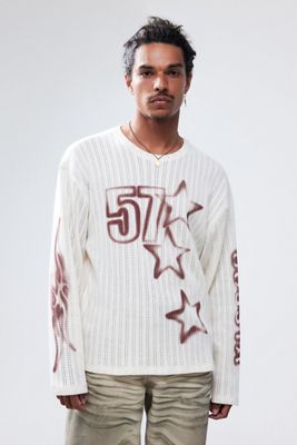 UO Ecru 57 Long-Sleeved T-Shirt 