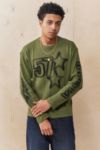 Thumbnail View 1: UO Khaki Pointelle Long Sleeve T-Shirt