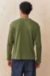 Thumbnail View 4: UO Khaki Pointelle Long Sleeve T-Shirt