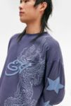 Visualizzazione miniature 5: Ed Hardy UO Esclusiva Blu Navy Maglia Waffle