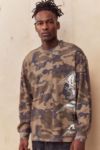 Thumbnail View 1: T-shirt en gaufré camouflage Ed Hardy UO Exclusif