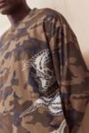 Thumbnail View 3: T-shirt en gaufré camouflage Ed Hardy UO Exclusif