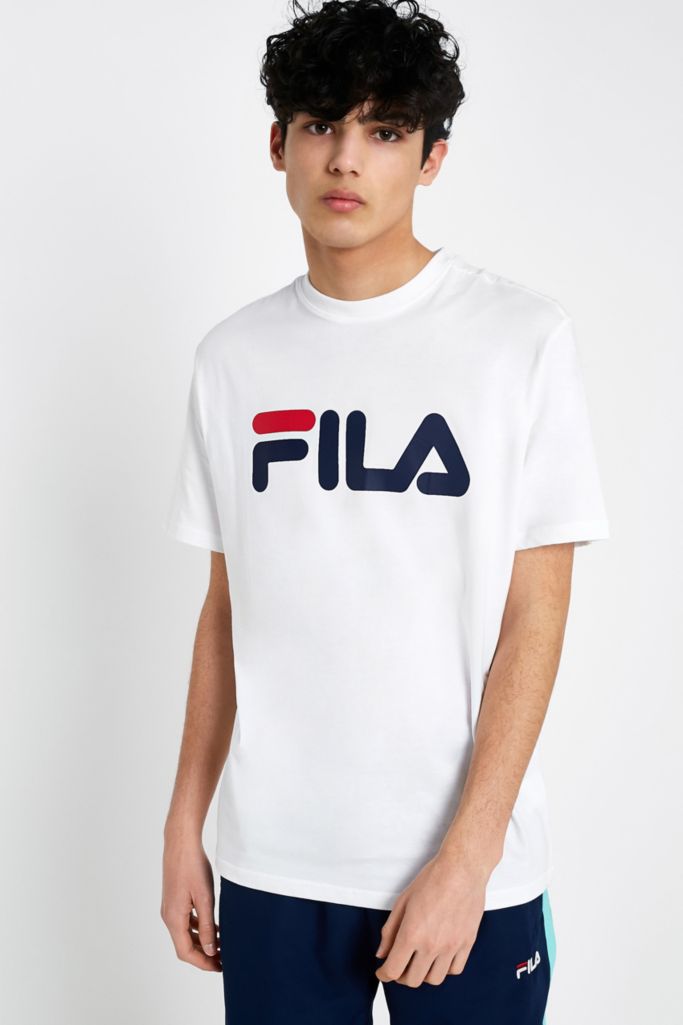 FILA Oisin White T-Shirt | Urban Outfitters UK