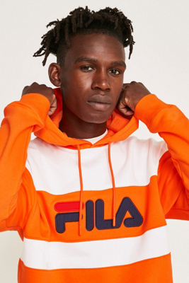 sweat fila femme orange