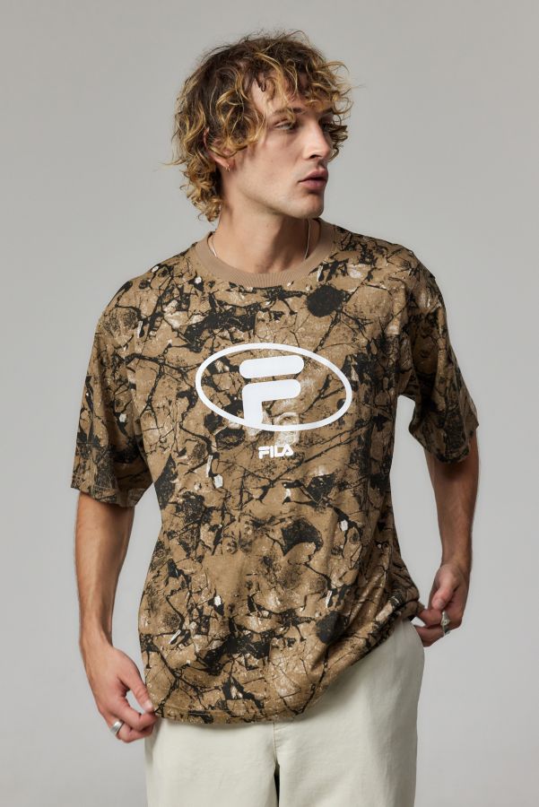 Slide View: 1: T-Shirt Fila Camo Zimo