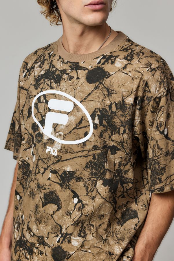 Slide View: 3: T-Shirt Fila Camo Zimo