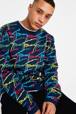 tommy jeans navy jumper