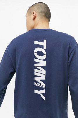 navy tommy jeans sweatshirt