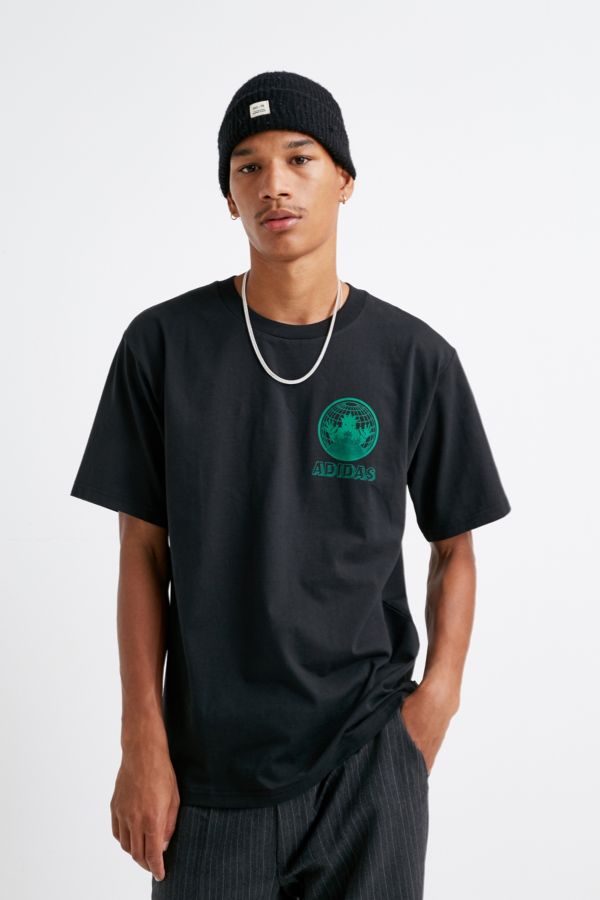 adidas Gates Black T-Shirt | Urban Outfitters UK