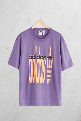 men's purple adidas t shirts