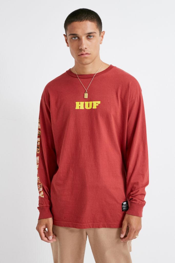 HUF Make ‘Em Cry Long-Sleeve T-Shirt | Urban Outfitters UK