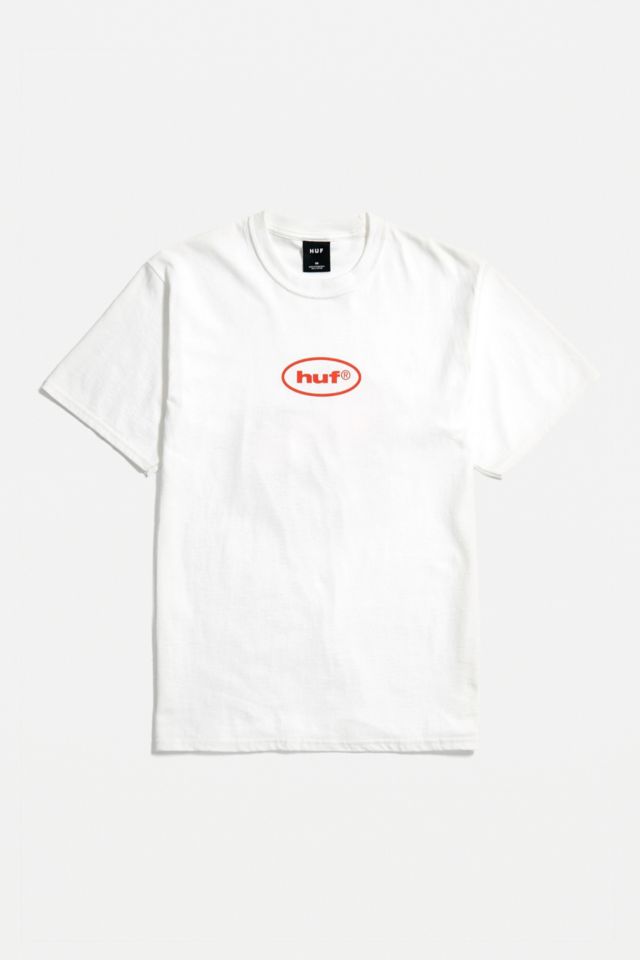 HUF UO Exclusive White Cherry T-Shirt | Urban Outfitters UK