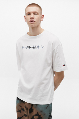 champion t shirt urban outfitters