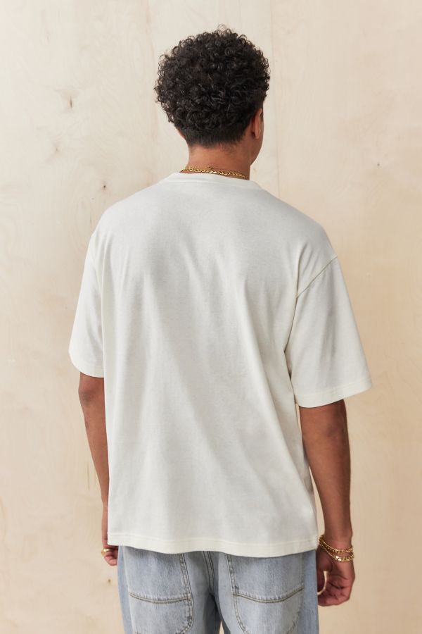 Slide View: 4: Champion UO Exclusive Ecru Contrast Stitch T-Shirt