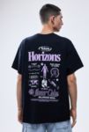 Thumbnail View 1: UO Schwarz Zukunft Horizonte T-Shirt