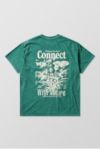 Thumbnail View 6: UO – T-Shirt „Connect With Nature“ in Grün 