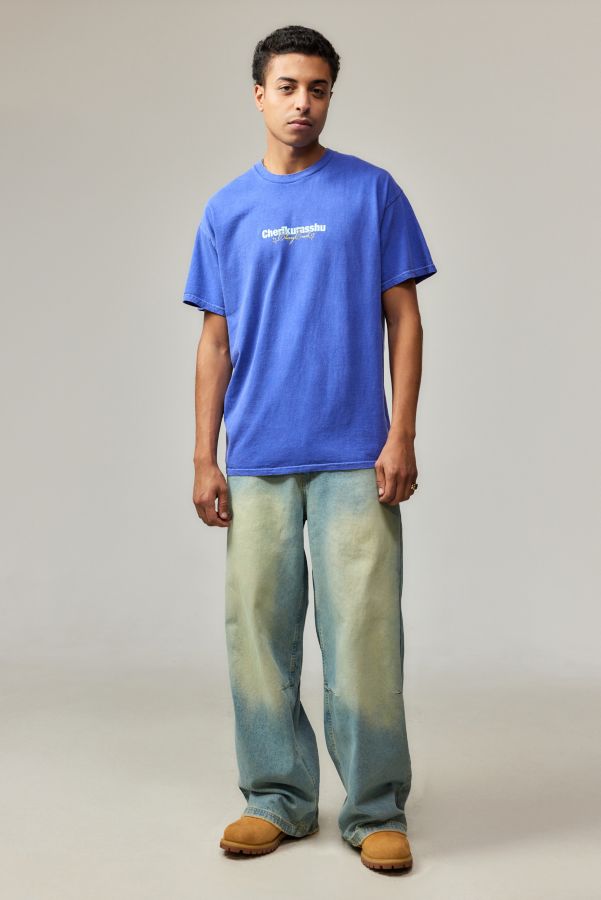 Slide View: 3: UO Blue Cherikurashu T-Shirt