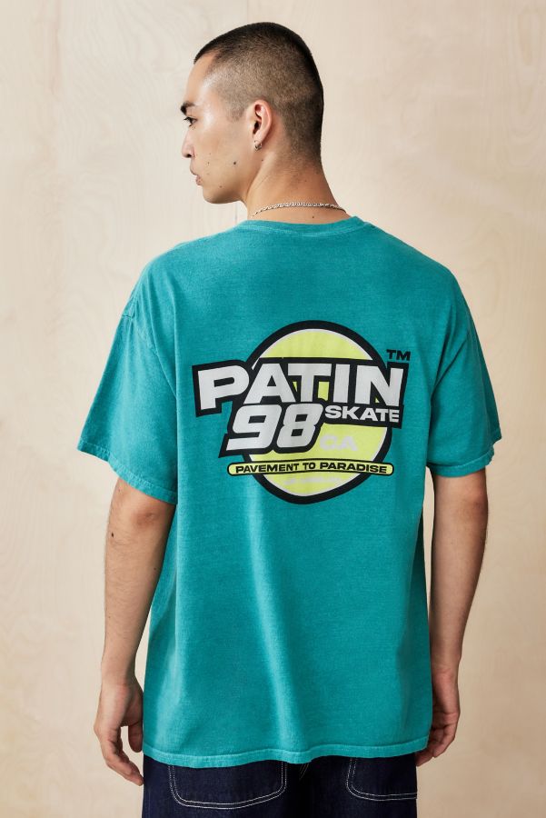 Slide View: 1: UO Türkis Patin 98 T-Shirt