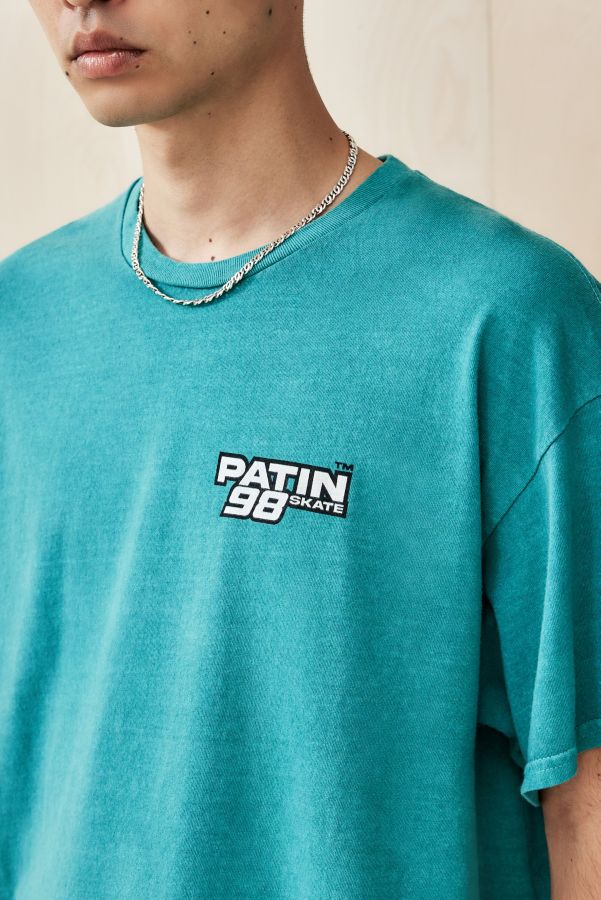 Slide View: 4: UO Türkis Patin 98 T-Shirt