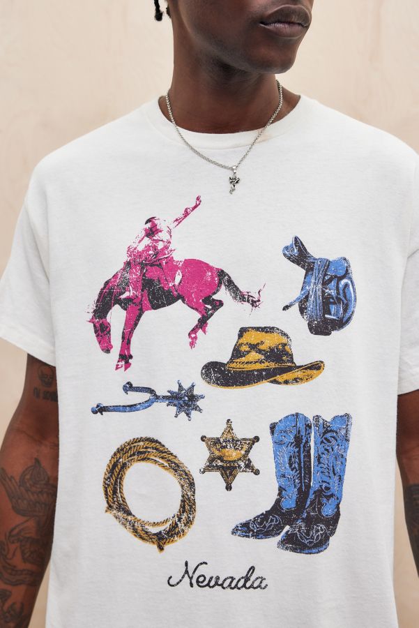 Slide View: 3: UO Nevada Cowboy T-Shirt