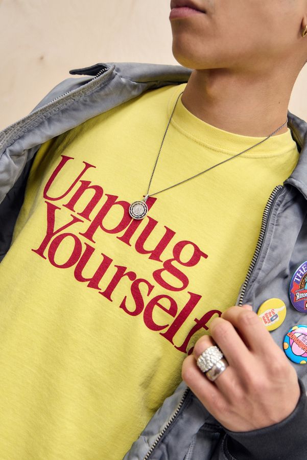 Slide View: 1: UO Unplug Yourself T-Shirt