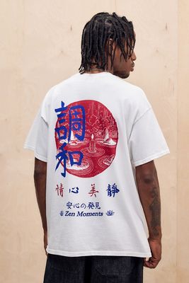 UO White Zen Moments T-Shirt