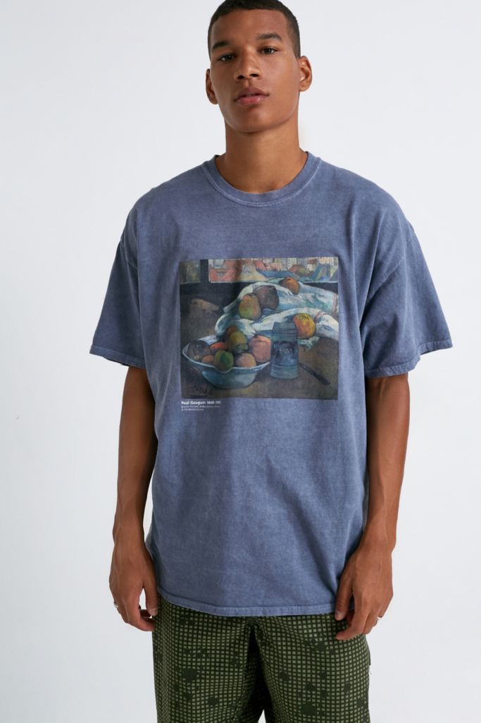 UO National Gallery Blue T-Shirt | Urban Outfitters UK