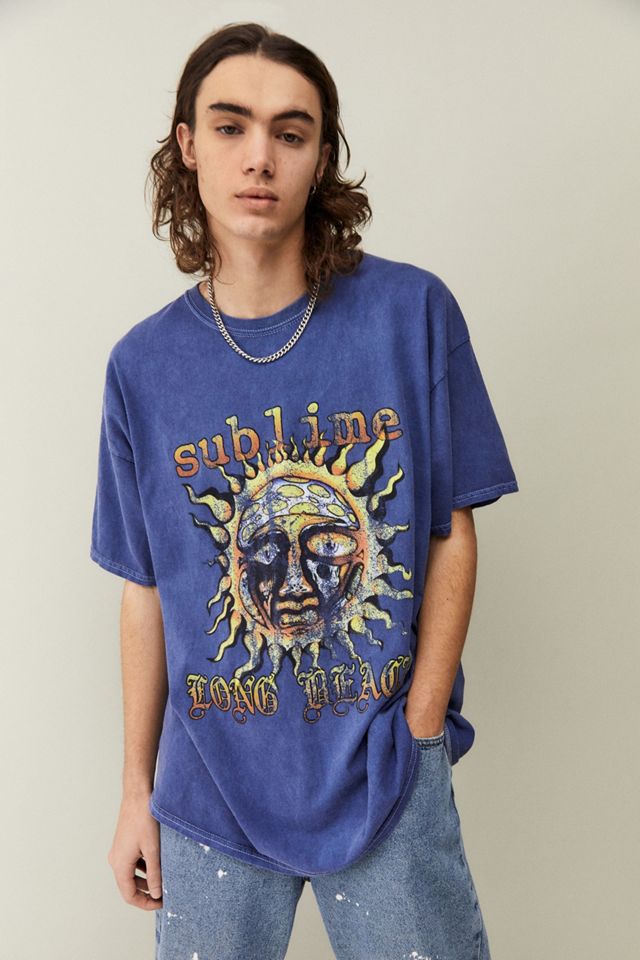 UO Washed Sublime Band TShirt Urban Outfitters UK