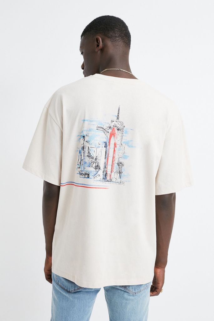 UO NASA Ivory TShirt Urban Outfitters UK