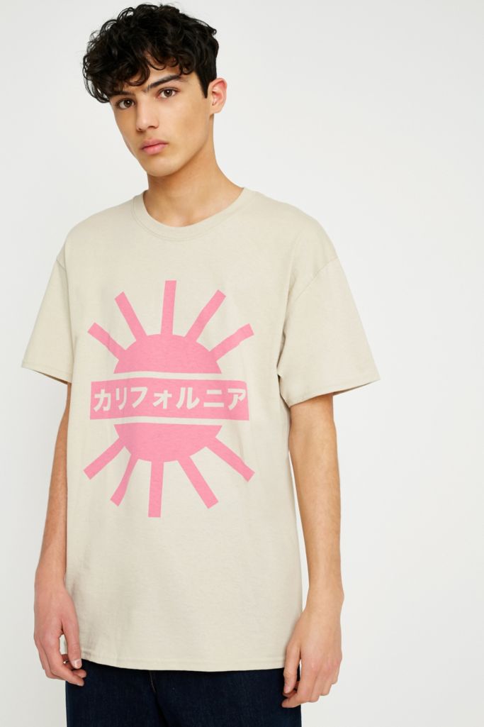 UO Japanese Text Sun T-Shirt | Urban Outfitters UK