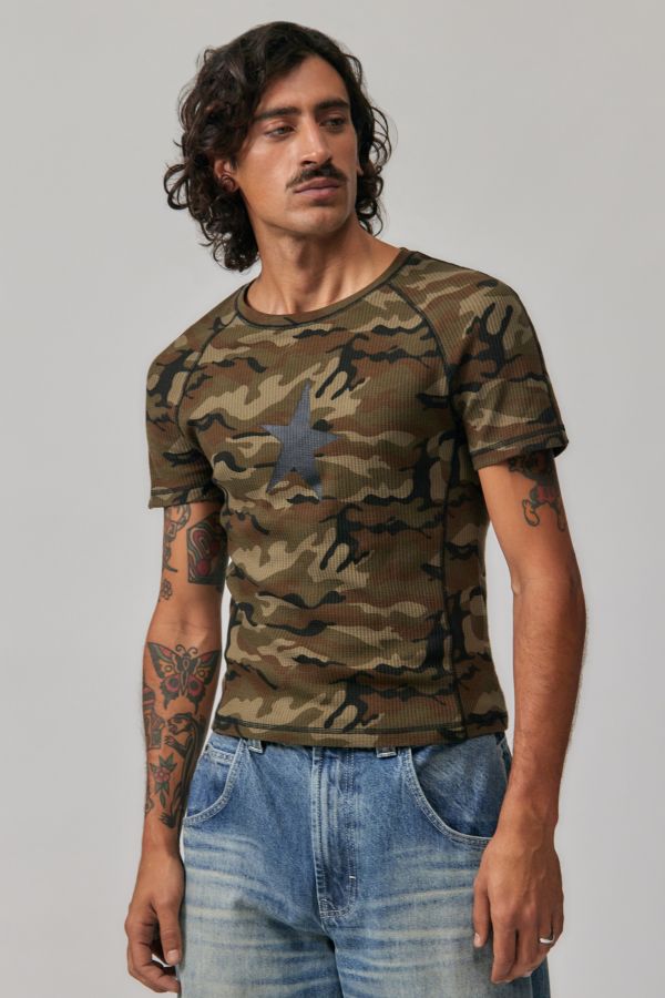 Vista de diapositivas: 1: Camiseta Jaded London Camo Waffle Starstruck