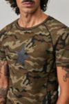 Vista en miniatura 3: Camiseta Jaded London Camo Waffle Starstruck