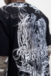 Thumbnail View 4: Jaded London Schwarz Grüße Aus Paradies T-Shirt