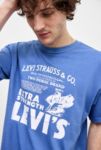 Vista en miniatura 1: Camiseta Gráfica Levi's Azul con Póster de Archivo