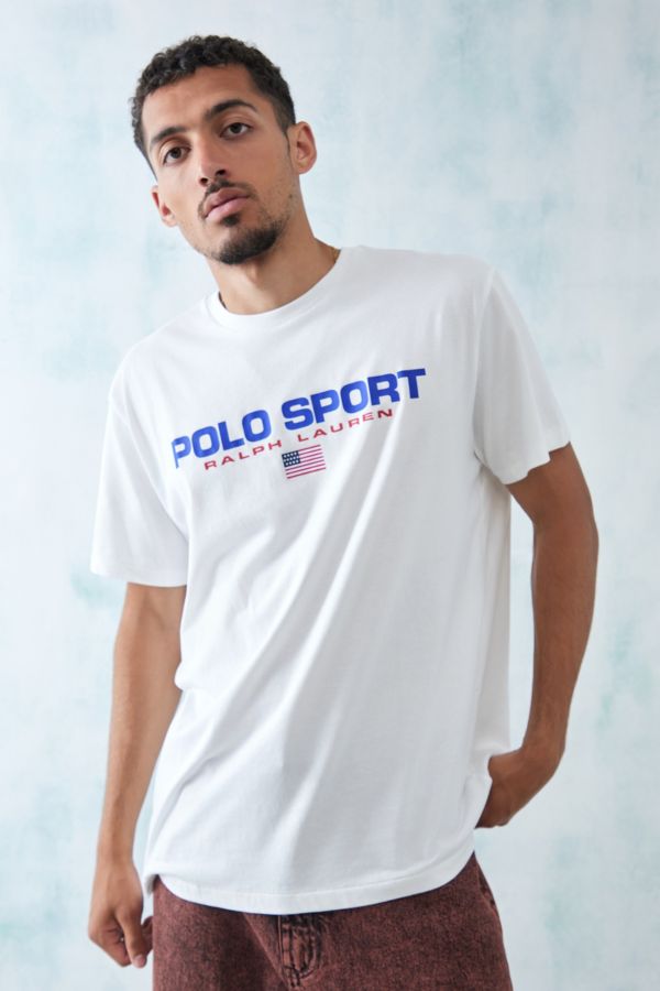 Vista de diapositivas: 1: Polo Sport camiseta blanca de manga corta 