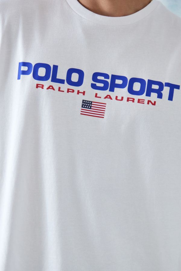 Vista de diapositivas: 2: Polo Sport camiseta blanca de manga corta 