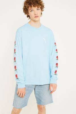 obey airbrushed rose grey hoodie