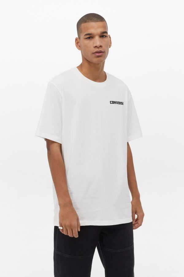 Converse Mountain Moon White T-Shirt | Urban Outfitters UK