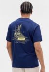 Thumbnail View 1: T-shirt New Balance Bleu Marine Lobster Boat