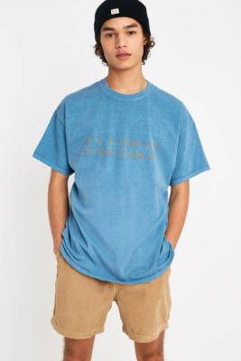 UO Good Day Blue T-Shirt | Urban Outfitters UK